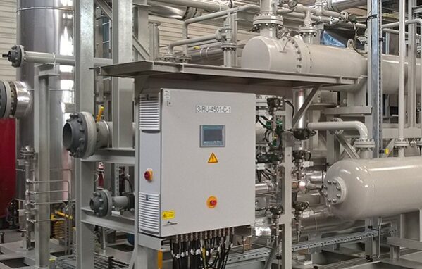 Salle des machines process